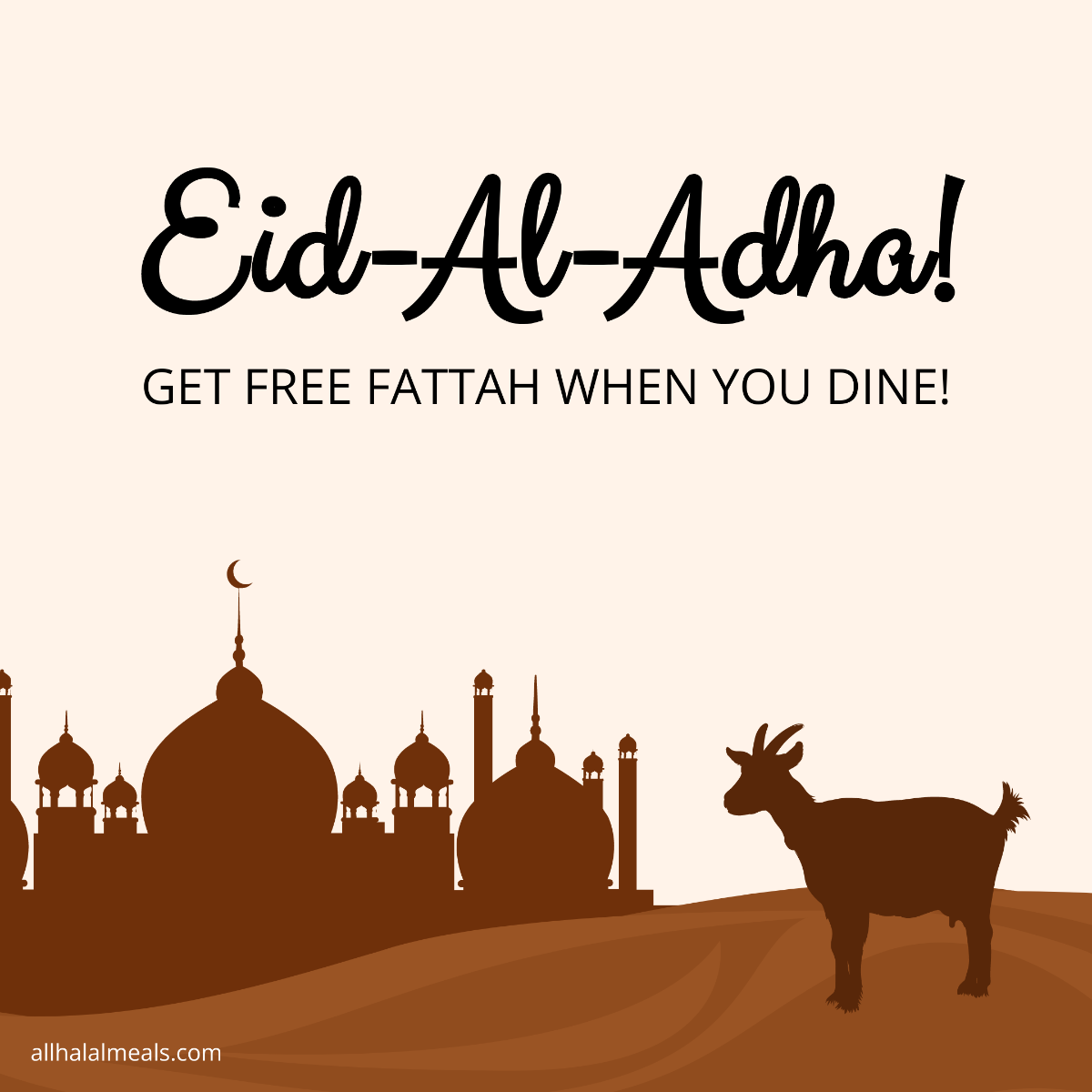 Eid al-Adha Flyer Vector Template