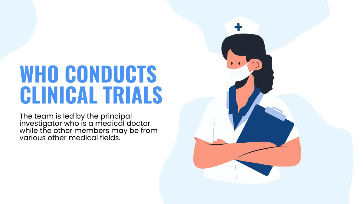 Free Science Experiment Medical Center Presentation Template to Edit Online