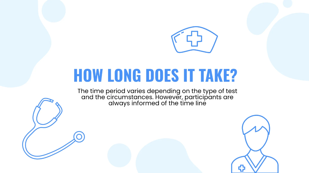 Free Science Experiment Medical Center Presentation Template to Edit Online