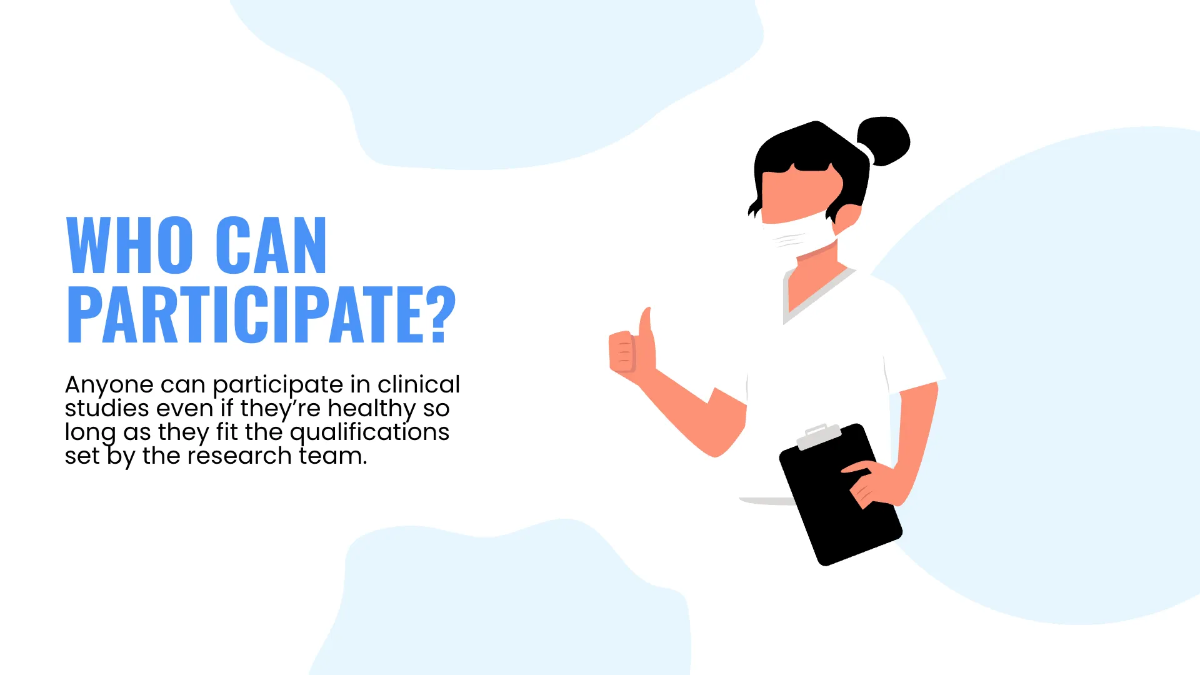 Free Science Experiment Medical Center Presentation Template to Edit Online