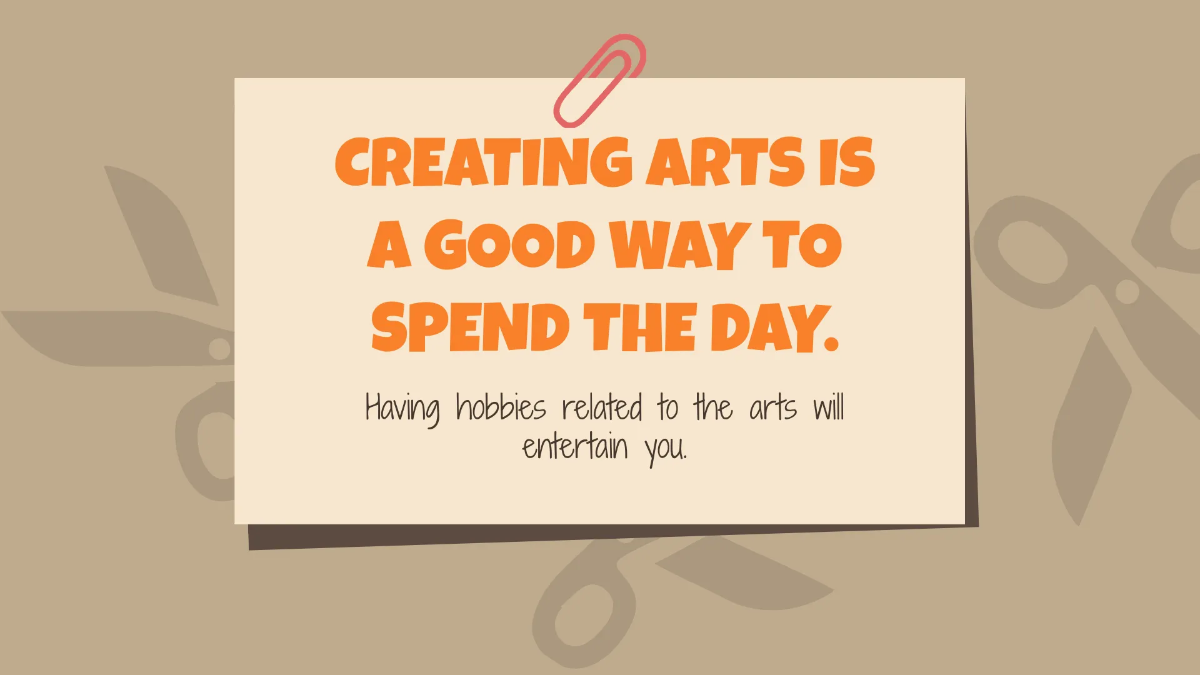 Free Fun Art Presentation Template to Edit Online