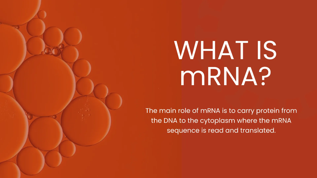 Free Biotechnology Institute Training Center Presentation Template to Edit Online