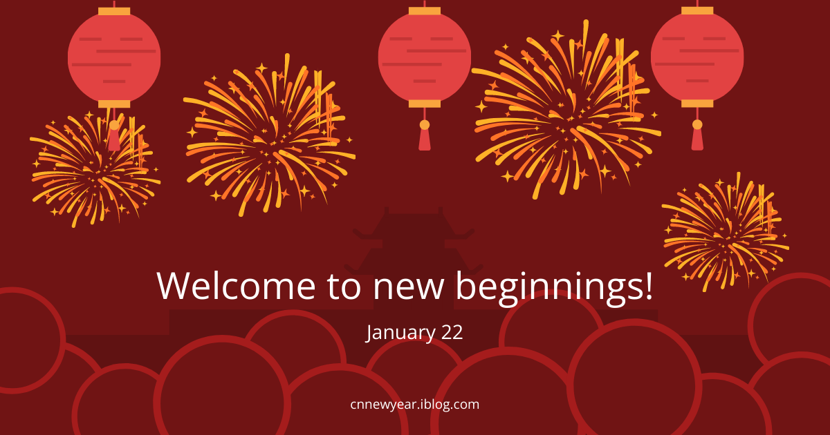 Chinese New Year Blog Header Template