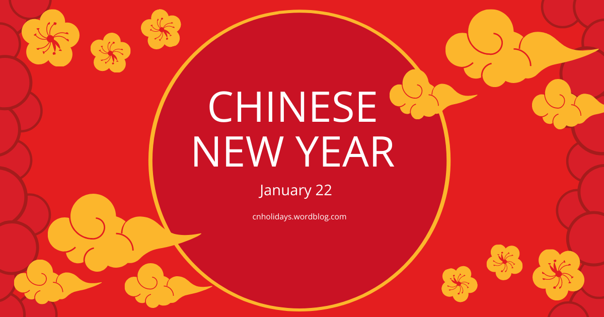 Chinese New Year Blog Banner Template
