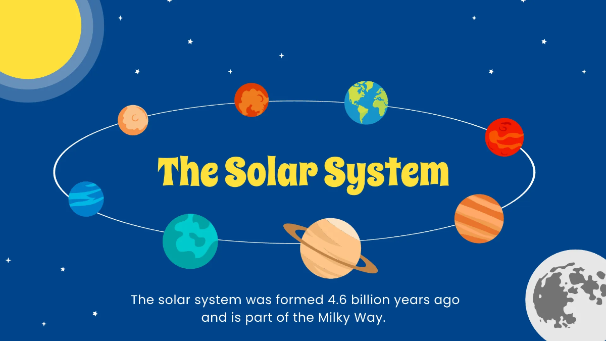 Free Science Education Center Presentation Template to Edit Online