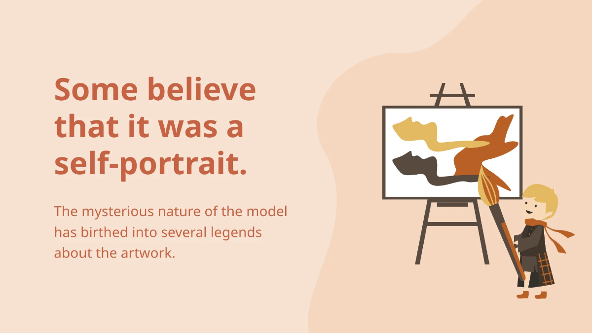 Free Simple Art Presentation Template to Edit Online