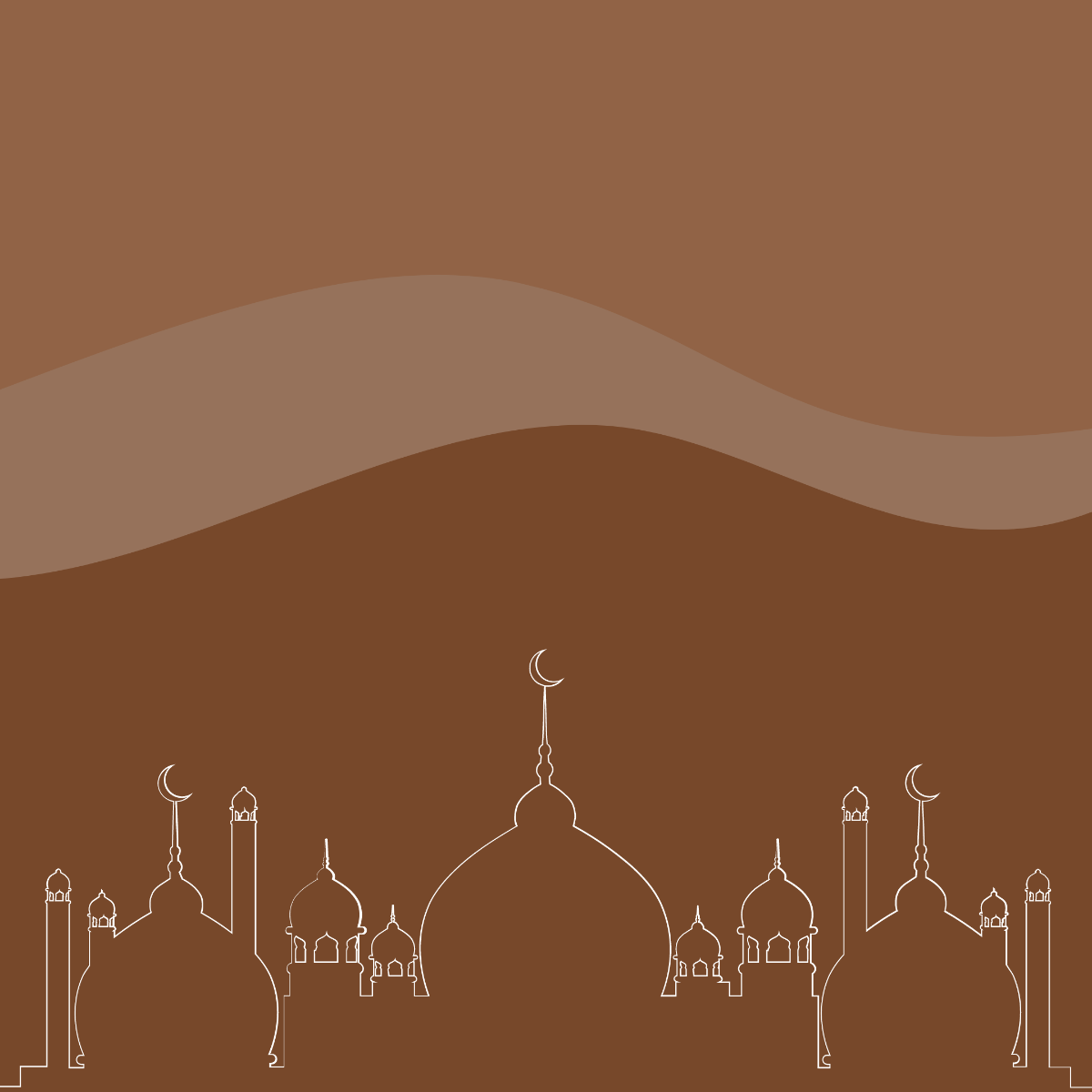 Eid al-Adha Clipart Vector Template