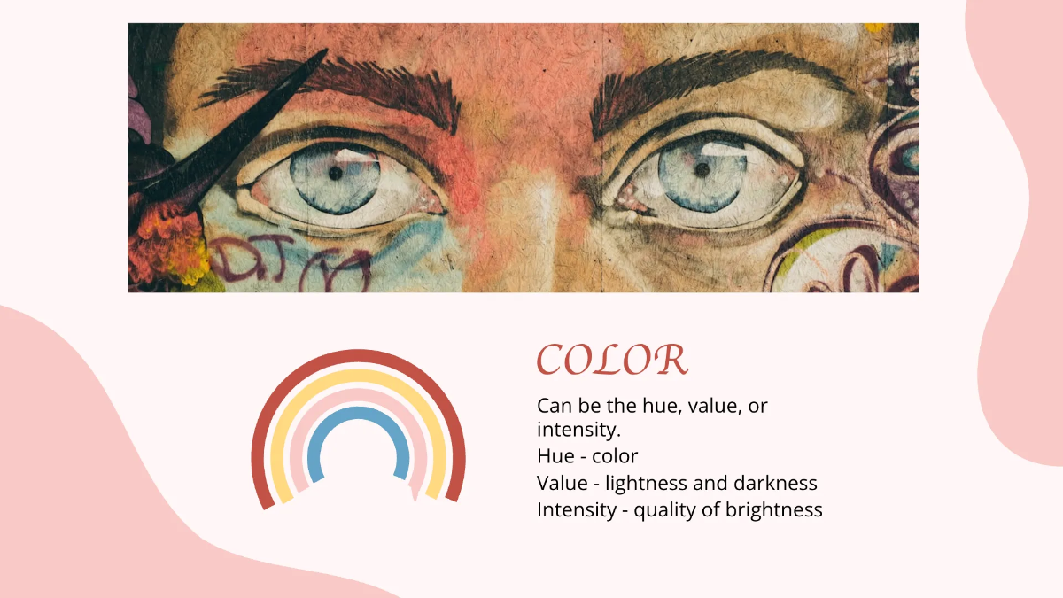 Free Professional Art Presentation Template to Edit Online