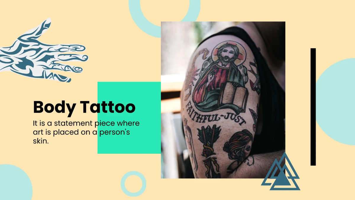 Free Background Art Presentation Template to Edit Online