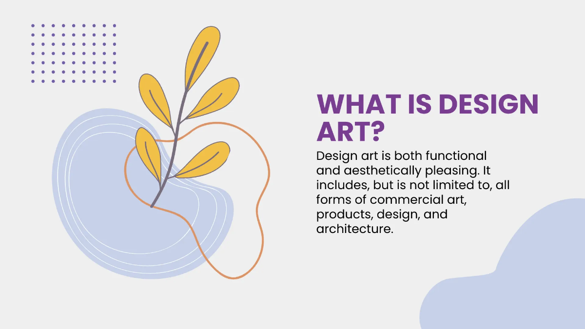 Free Design Art Presentation Template to Edit Online