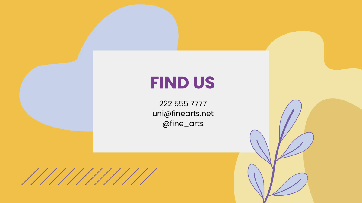 Free Design Art Presentation Template to Edit Online