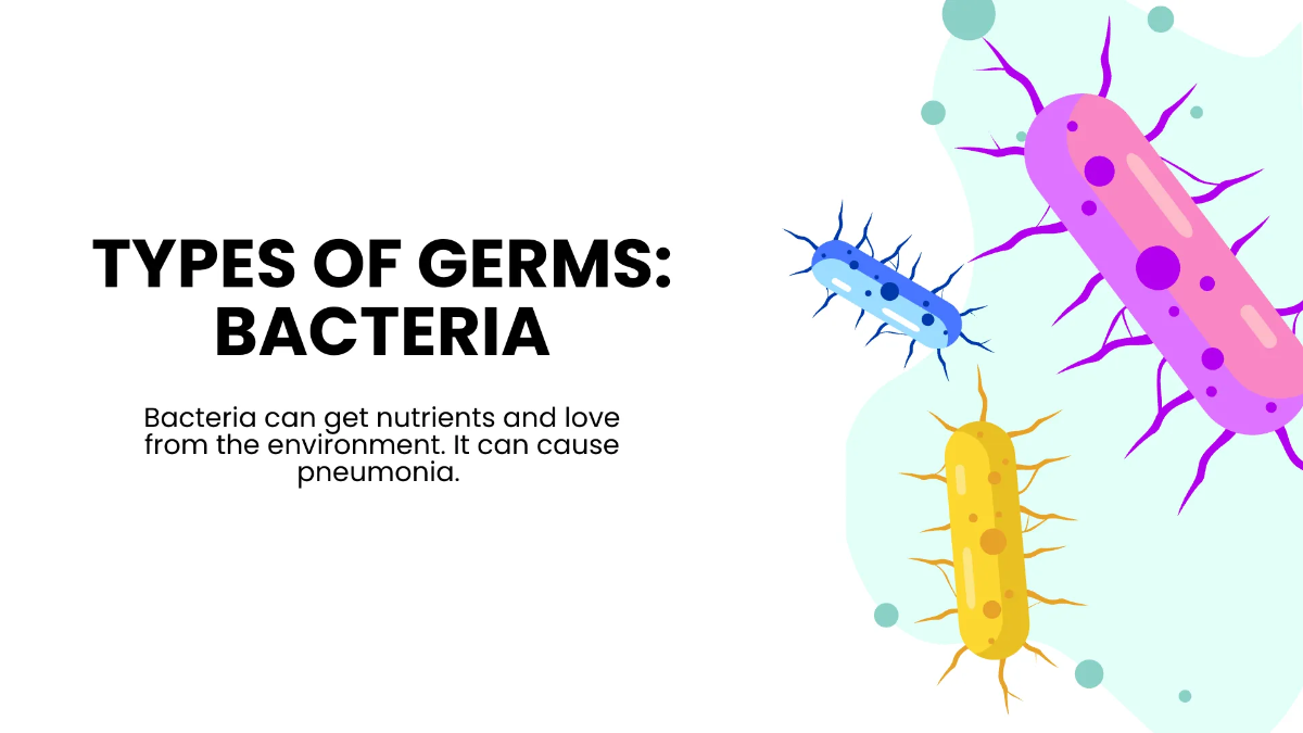 Free Germs & Diseases Class Presentation Template to Edit Online