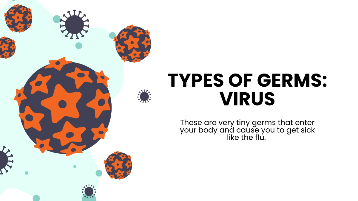 Free Germs & Diseases Class Presentation Template to Edit Online