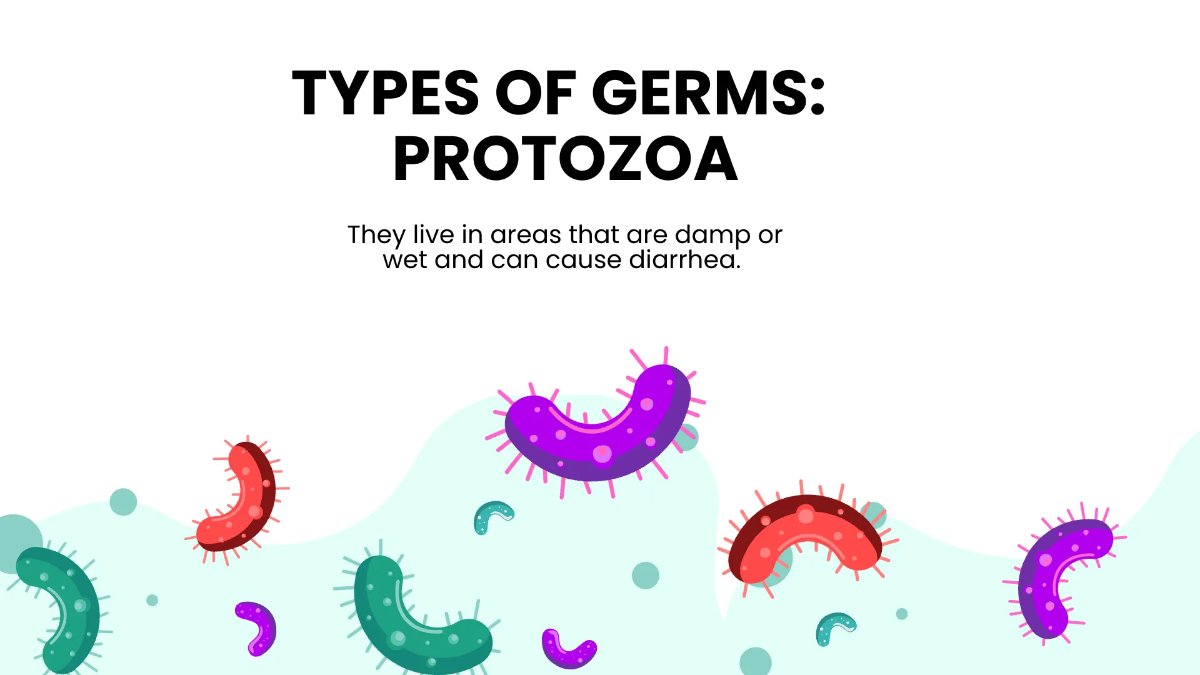 Free Germs & Diseases Class Presentation Template to Edit Online
