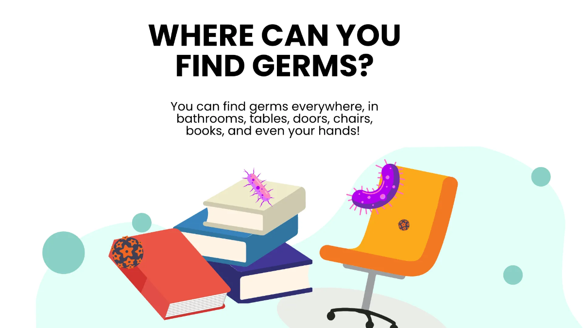 Free Germs & Diseases Class Presentation Template to Edit Online