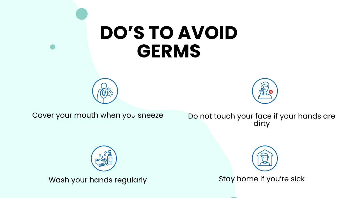 Free Germs & Diseases Class Presentation Template to Edit Online