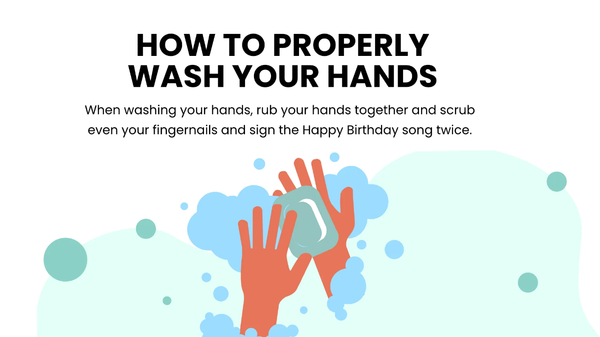 Free Germs & Diseases Class Presentation Template to Edit Online