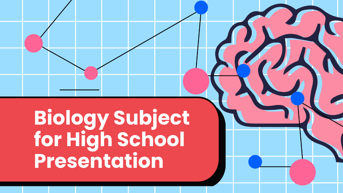 Biology Subject for High School Presentation Template
