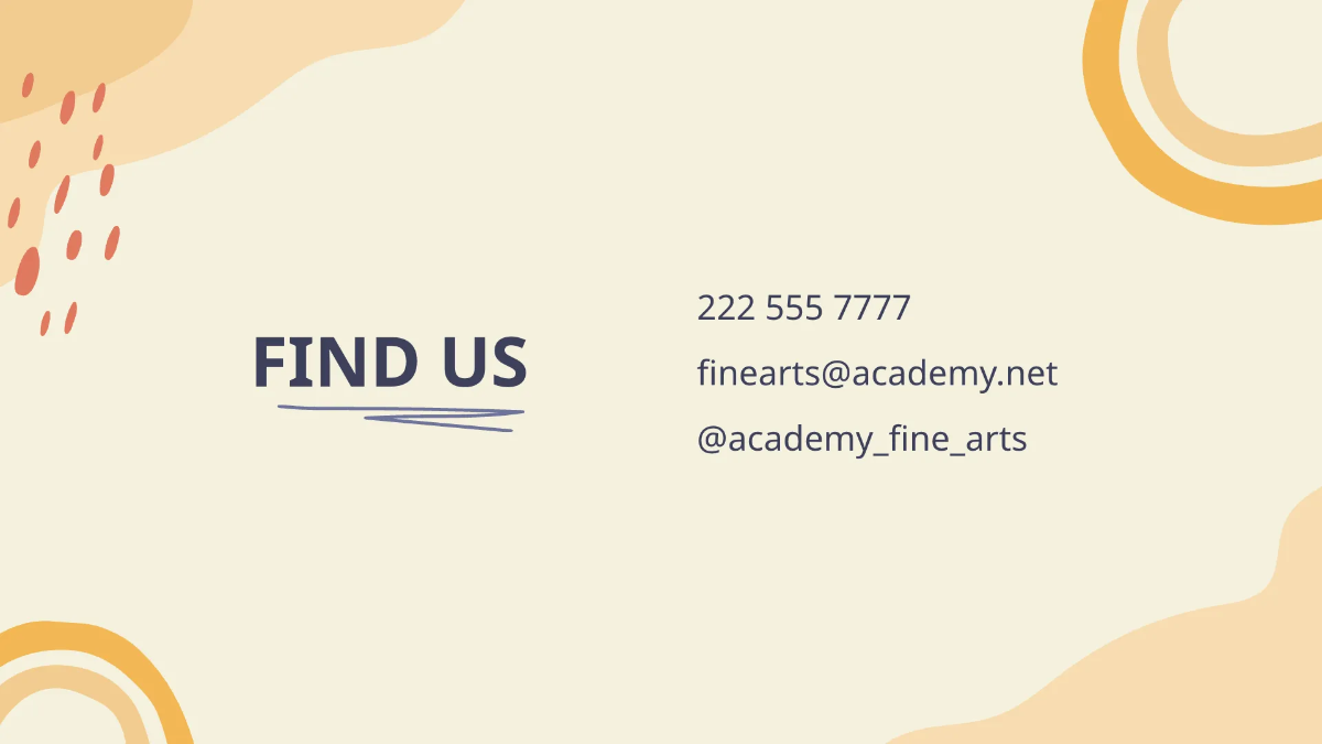 Free Modern Art Presentation Template to Edit Online