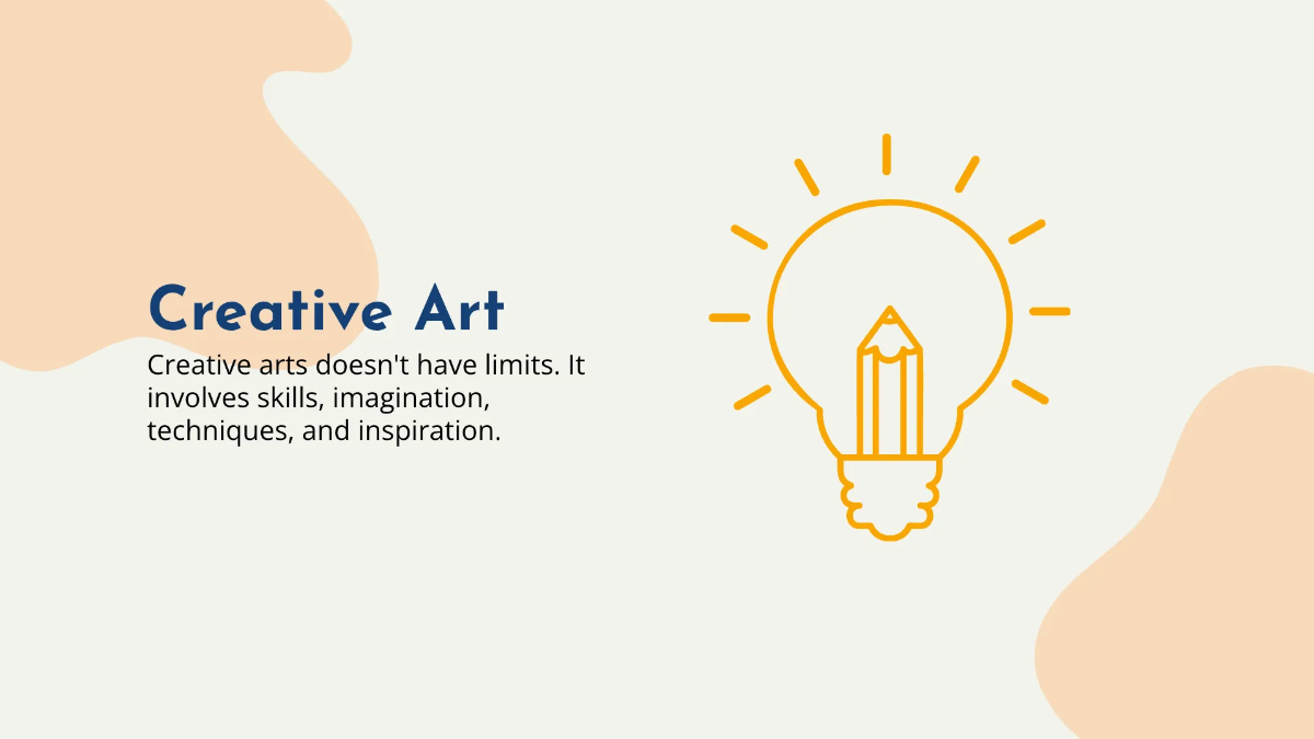 Free Creative Art Presentation Template to Edit Online