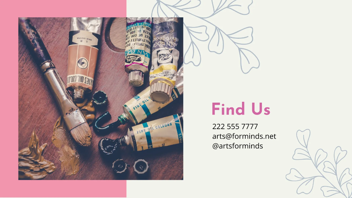 Free Creative Art Presentation Template to Edit Online