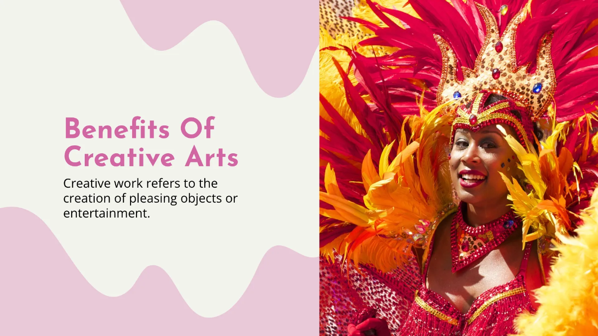 Free Creative Art Presentation Template to Edit Online