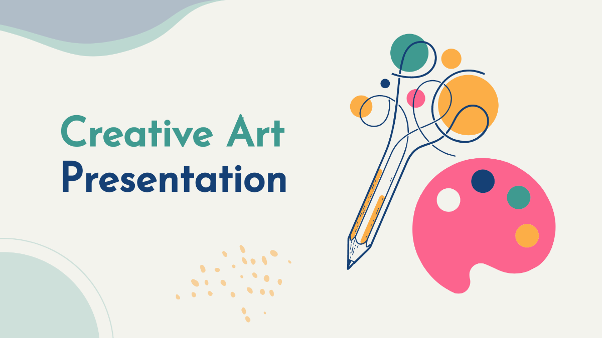 Creative Art Presentation Template