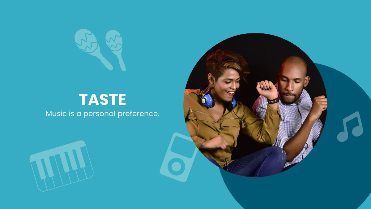 Free Aesthetic Music Presentation Template to Edit Online