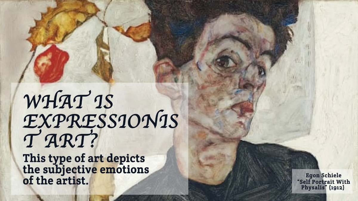 Free Expressionist Art Workshop Presentation Template to Edit Online