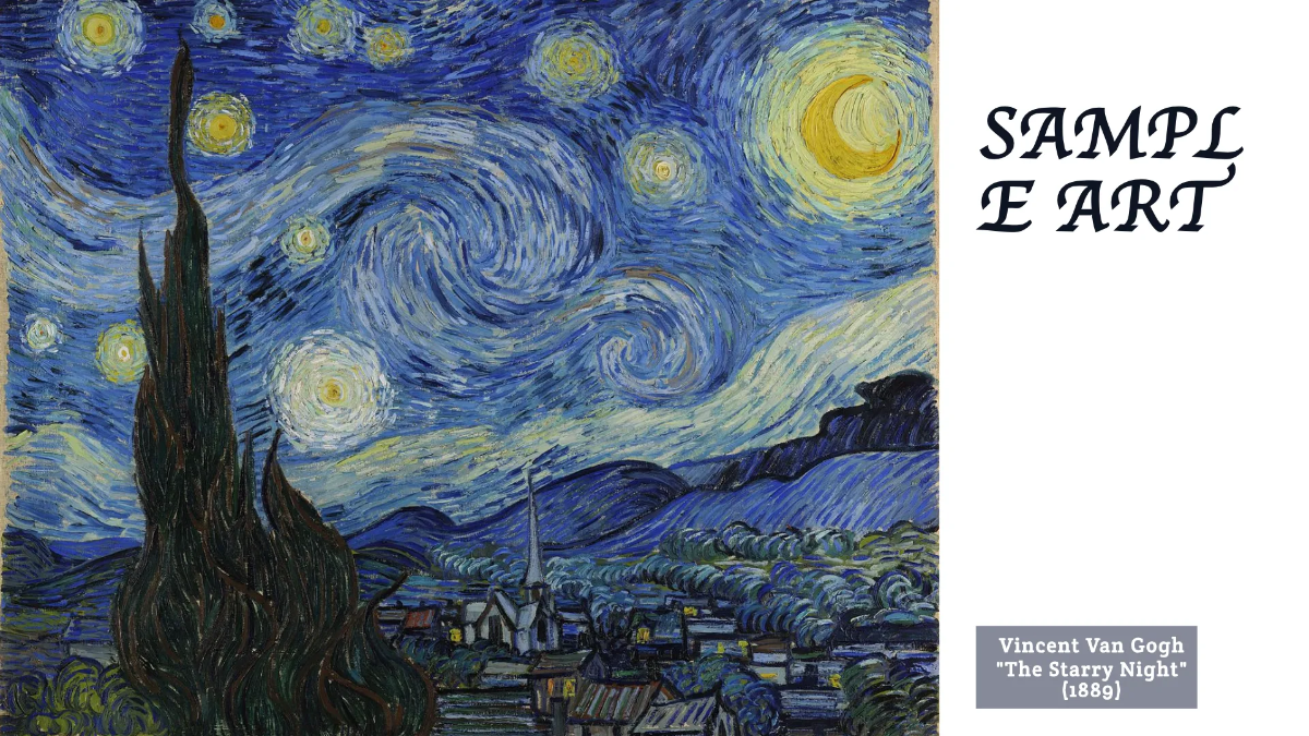 Free Expressionist Art Workshop Presentation Template to Edit Online