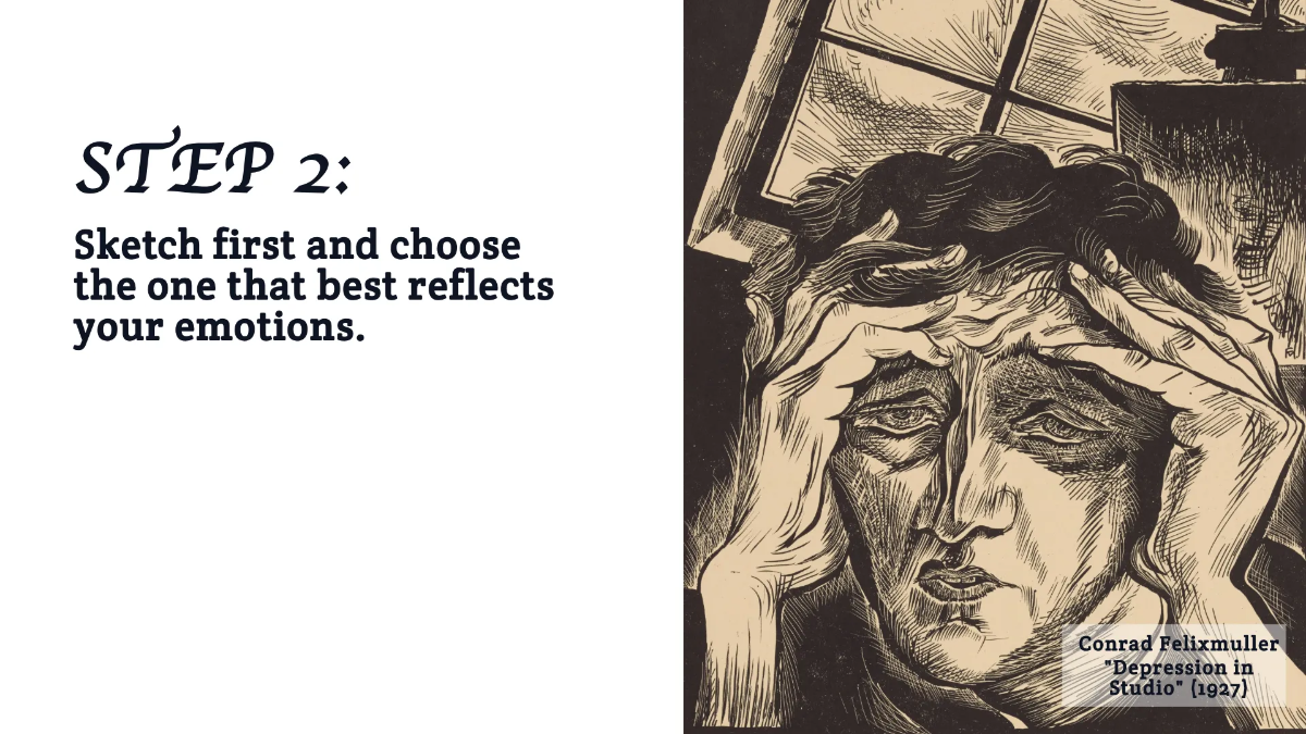 Free Expressionist Art Workshop Presentation Template to Edit Online