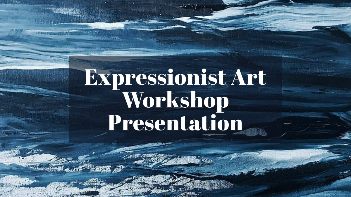 Expressionist Art Workshop Presentation Template