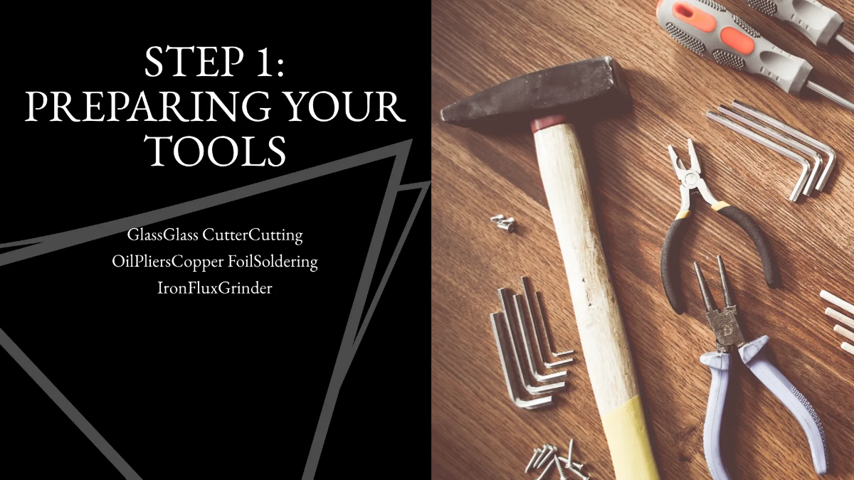 Free Glass Arts Technician Presentation Template to Edit Online