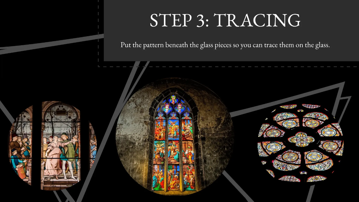 Free Glass Arts Technician Presentation Template to Edit Online