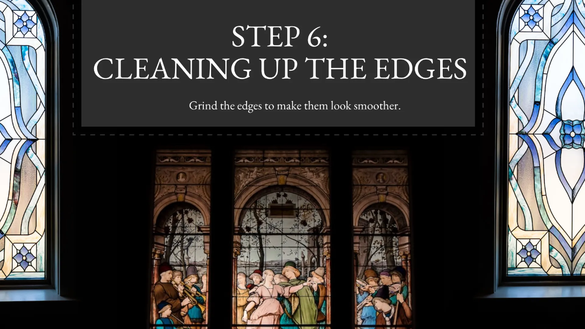 Free Glass Arts Technician Presentation Template to Edit Online