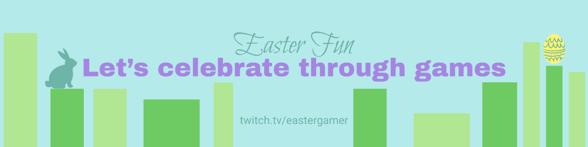 Easter Twitch Banner Template