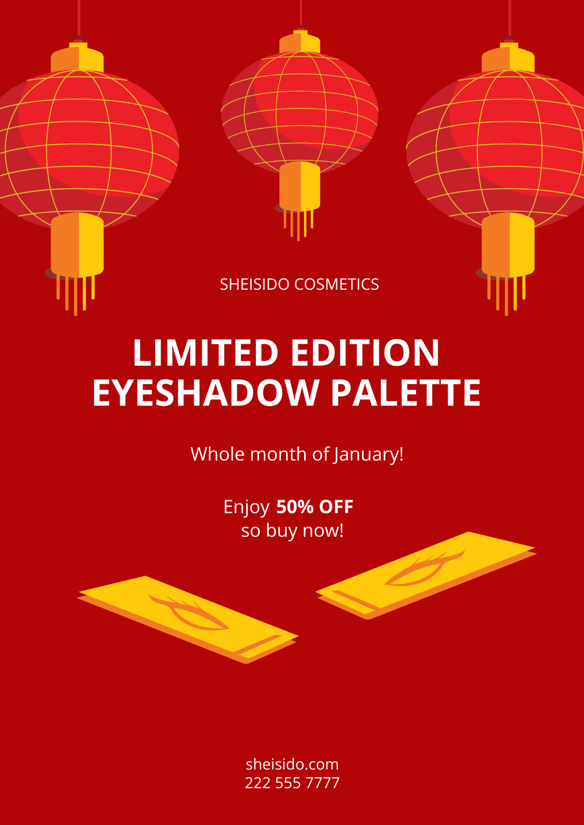 Creative Chinese New Year Flyer Template - Edit Online & Download