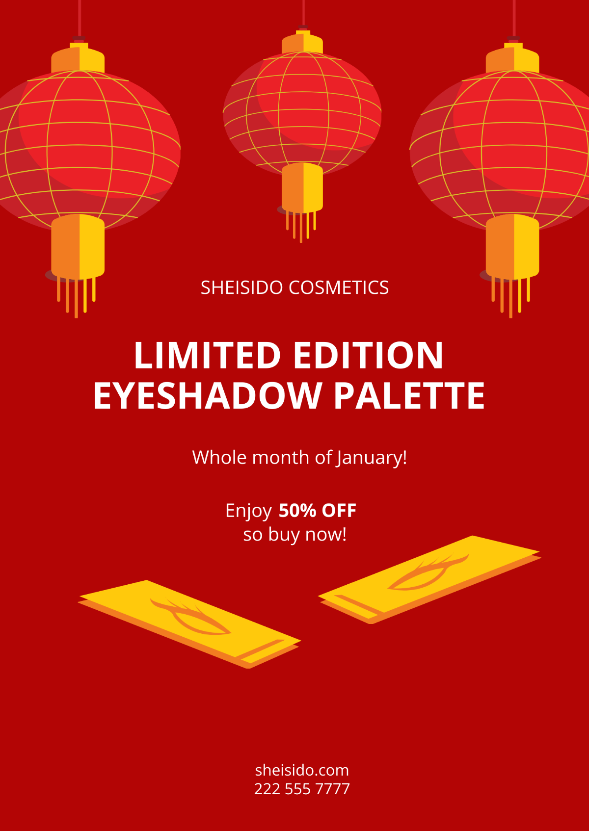 Creative Chinese New Year Flyer Template