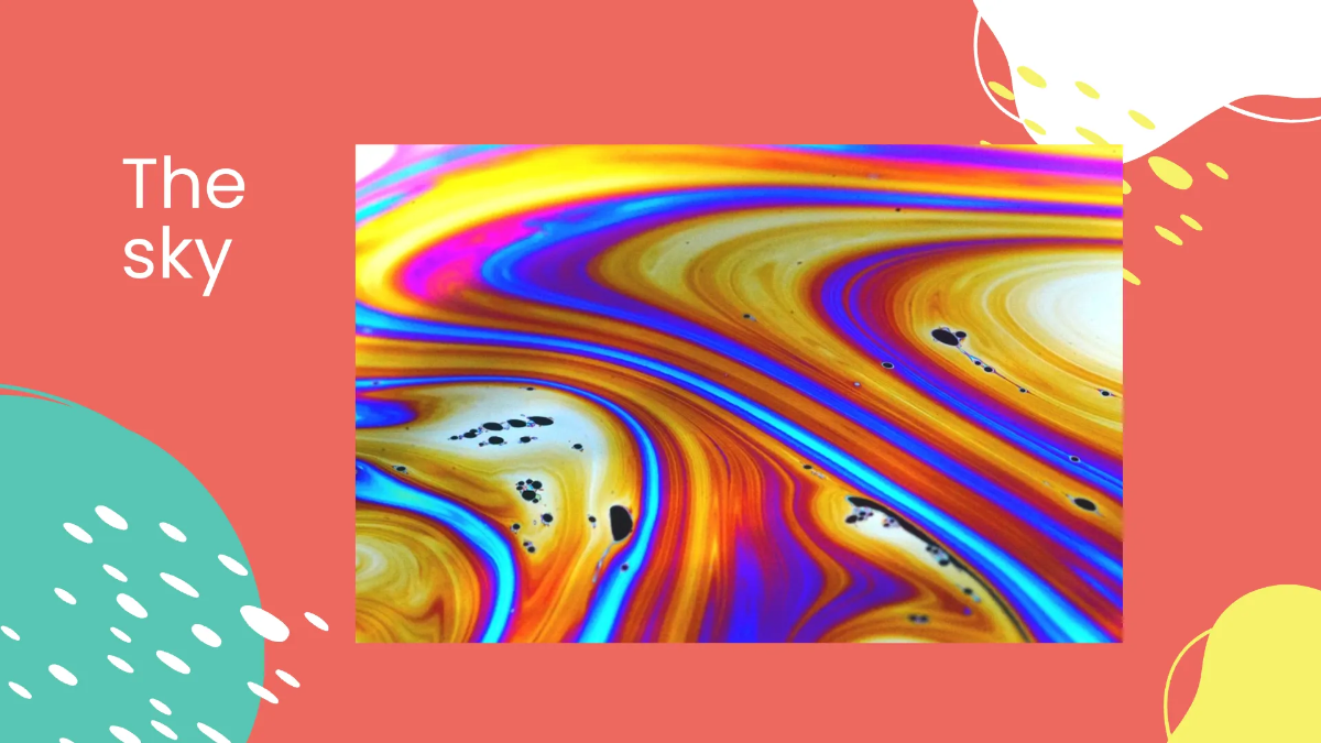 Free One Line Artist Portfolio Presentation Template to Edit Online