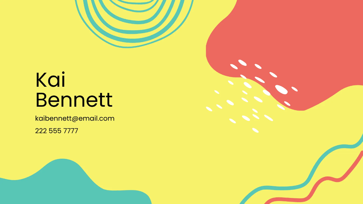 Free One Line Artist Portfolio Presentation Template to Edit Online