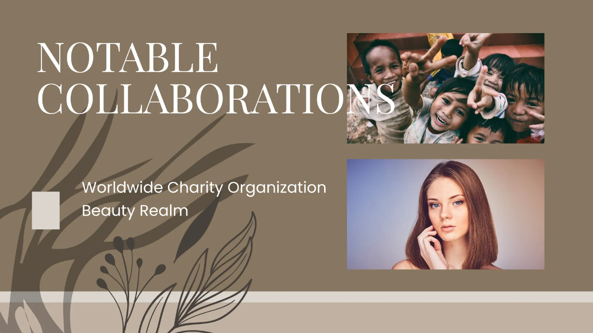 Free NFT Artist Portfolio Presentation Template to Edit Online