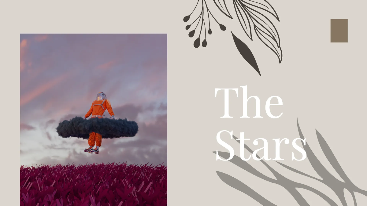 Free NFT Artist Portfolio Presentation Template to Edit Online