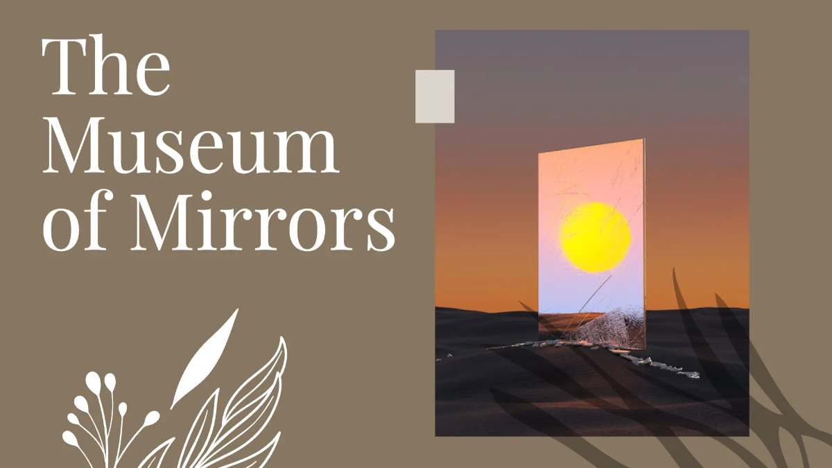 Free NFT Artist Portfolio Presentation Template to Edit Online