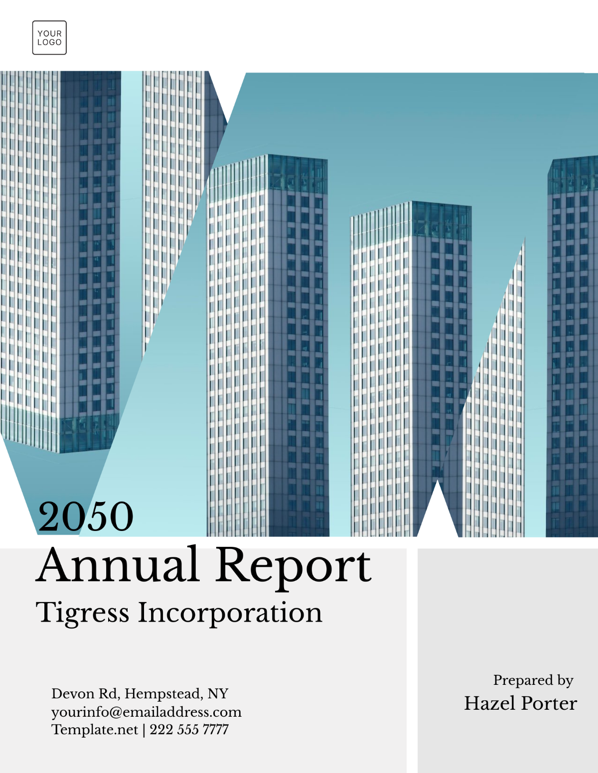 Annual Report Cover Page