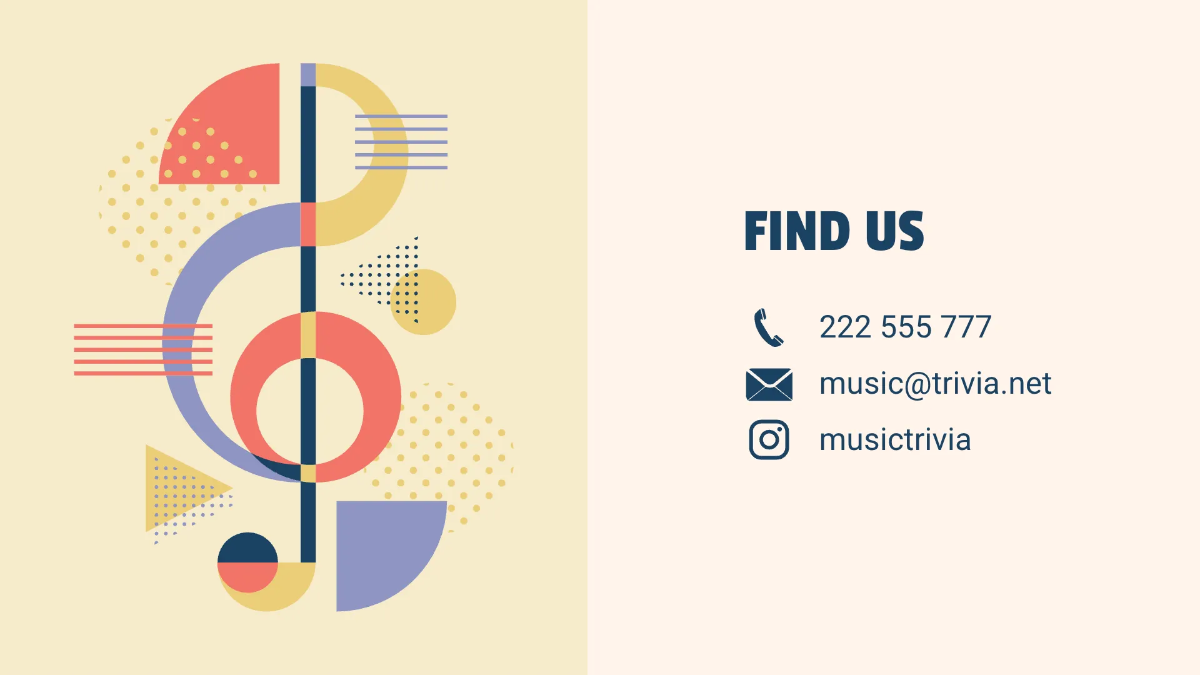 Free Cool Music Presentation Template to Edit Online