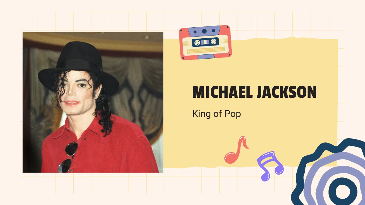 Free Cool Music Presentation Template to Edit Online