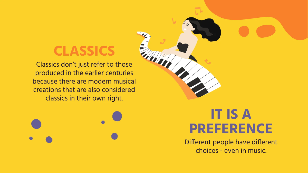 Free Pretty Music Presentation Template to Edit Online