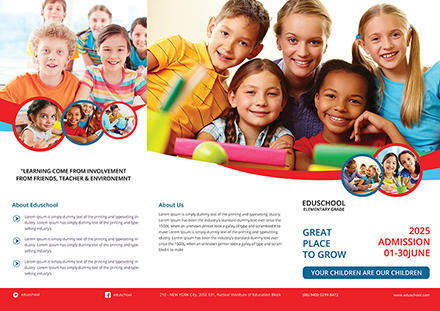 elementary school tri fold brochure template download 151 brochures in psd illustrator indesign word publisher pages templatenet - Elementary School Brochure Template elementary school tri fold brochure template download 151 brochures in psd illustrator indesign word publisher pages templatenet - Elementary School Brochure Template