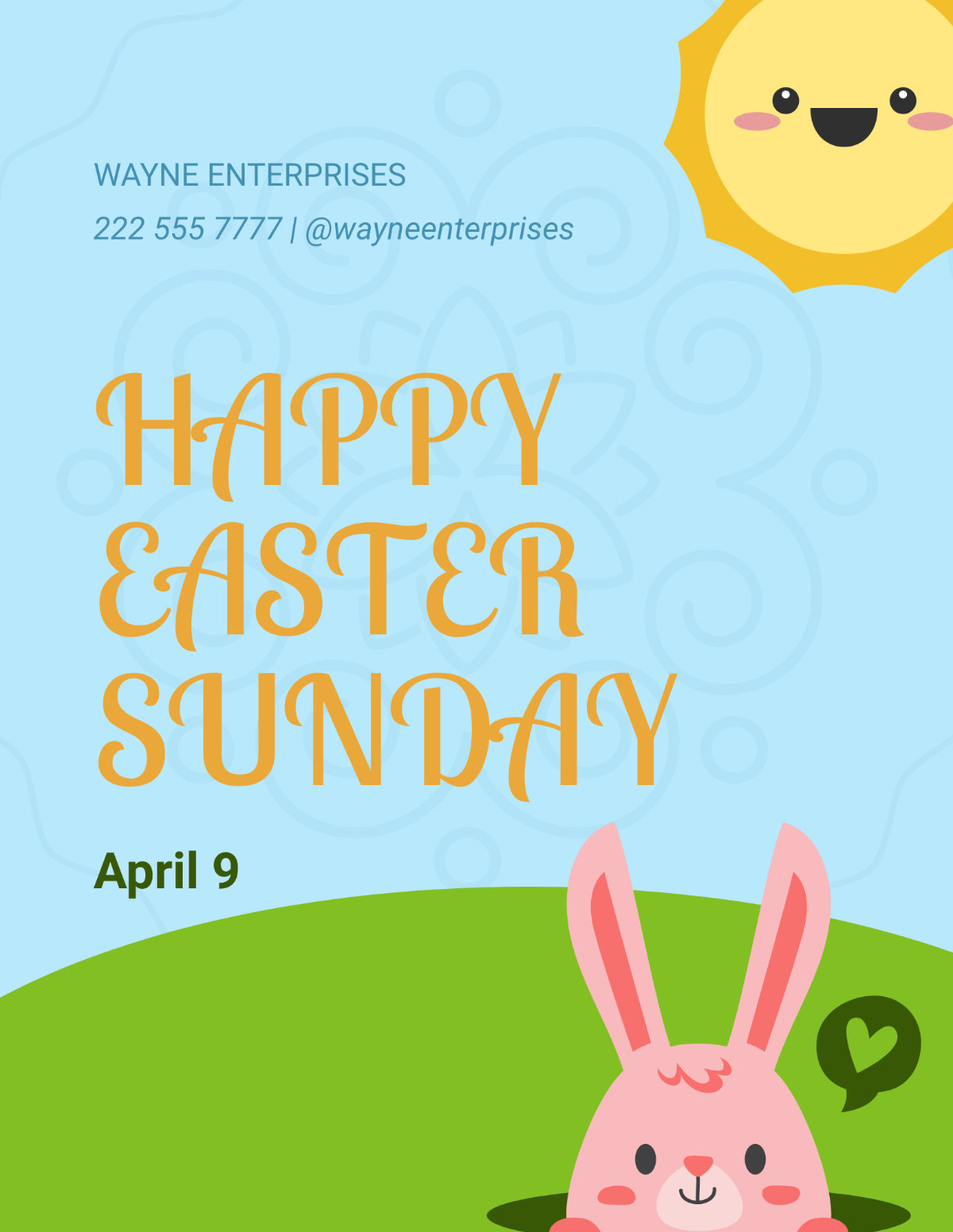 Easter Flyer Template - Edit Online & Download