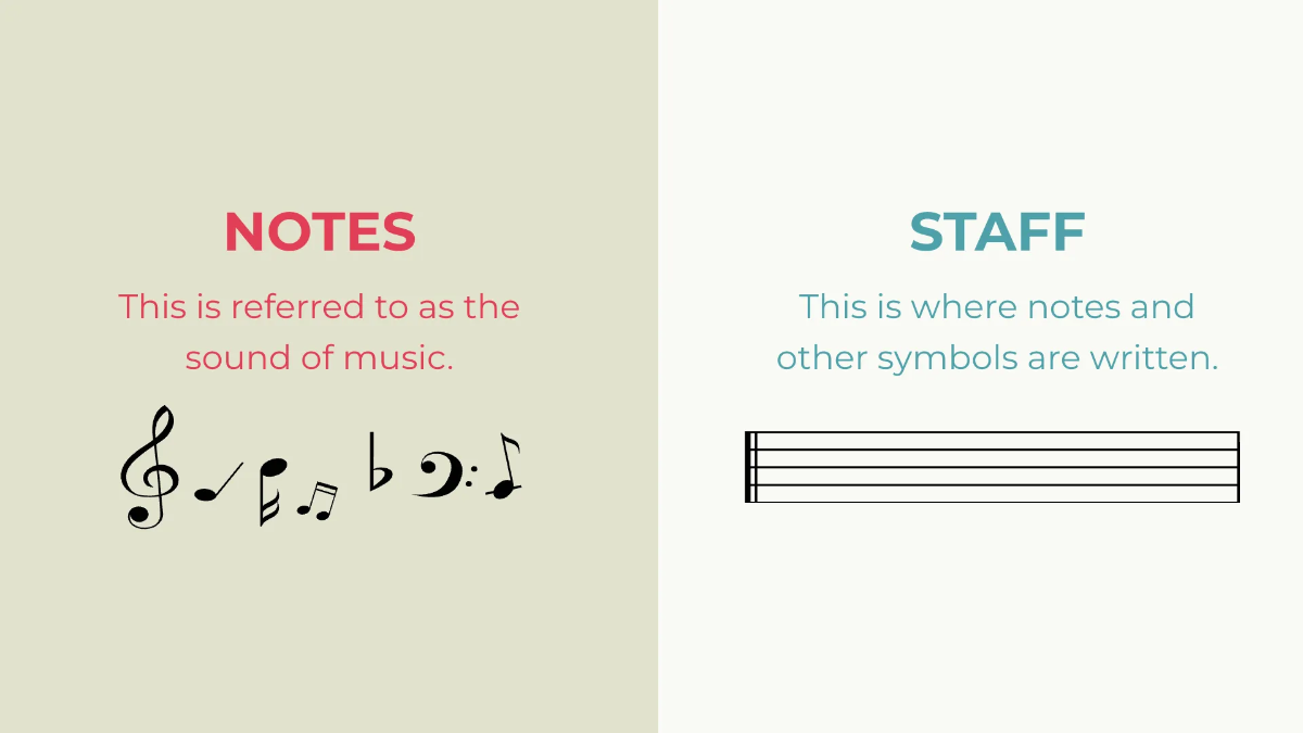 Free Simple Music Presentation Template to Edit Online